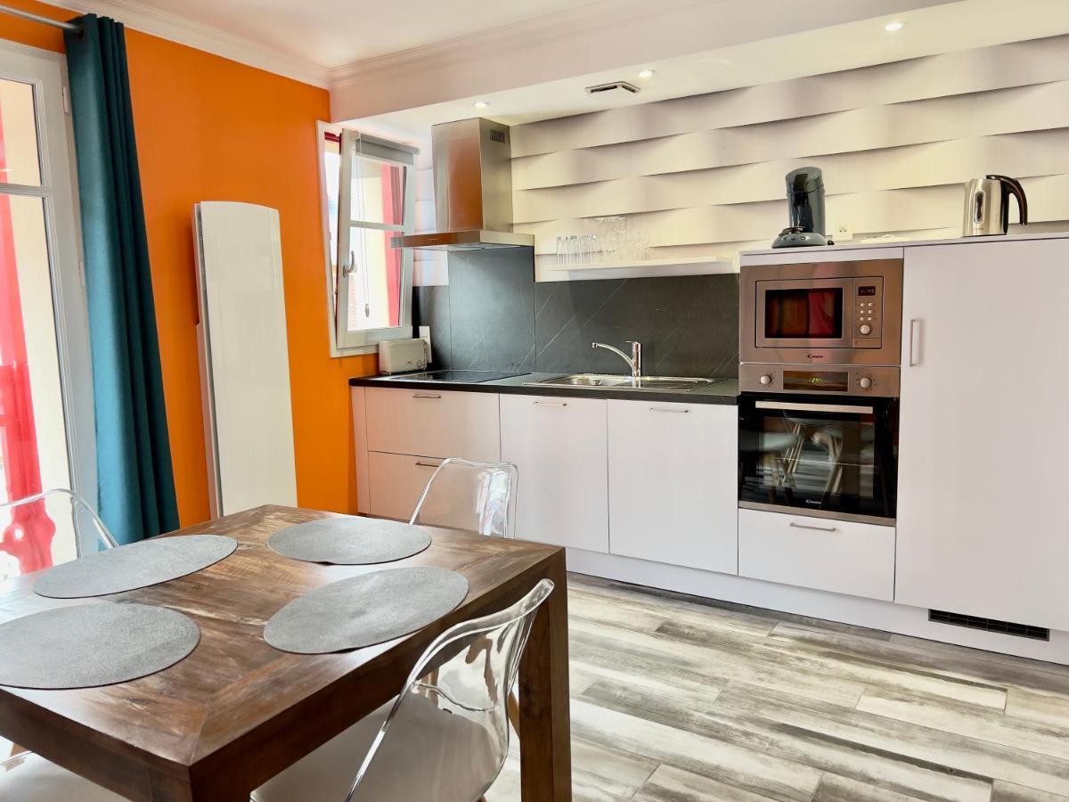 Plage à 50m Appartement Rêves ensoleillés Villa Les Bains de Mers Exterior foto
